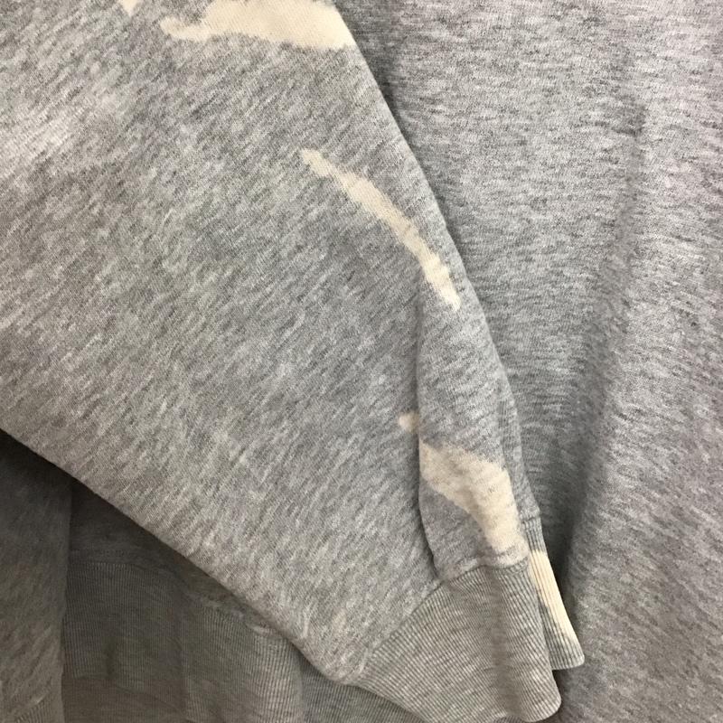 スラッシャー THRASHER トレーナー 長袖 長袖トレーナー スウェット クルーネック プルオーバー L ロゴ、文字 灰 / グレー /  メンズ USED 古着 中古 10150432