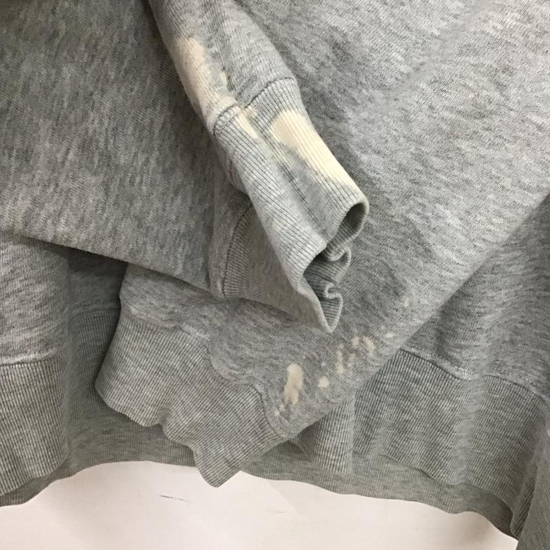 スラッシャー THRASHER トレーナー 長袖 長袖トレーナー スウェット クルーネック プルオーバー L ロゴ、文字 灰 / グレー /  メンズ USED 古着 中古 10150432