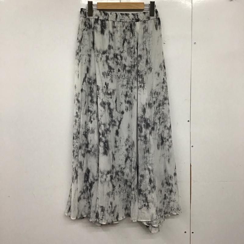 ジーナシス JEANASIS スカート ロングスカート js050834mc シフォンプリントスカート FREE 総柄 マルチカラー / マルチカラー /  レディース USED 古着 中古 10150439