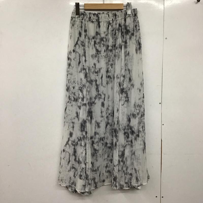 ジーナシス JEANASIS スカート ロングスカート js050834mc シフォンプリントスカート FREE 総柄 マルチカラー / マルチカラー /  レディース USED 古着 中古 10150439