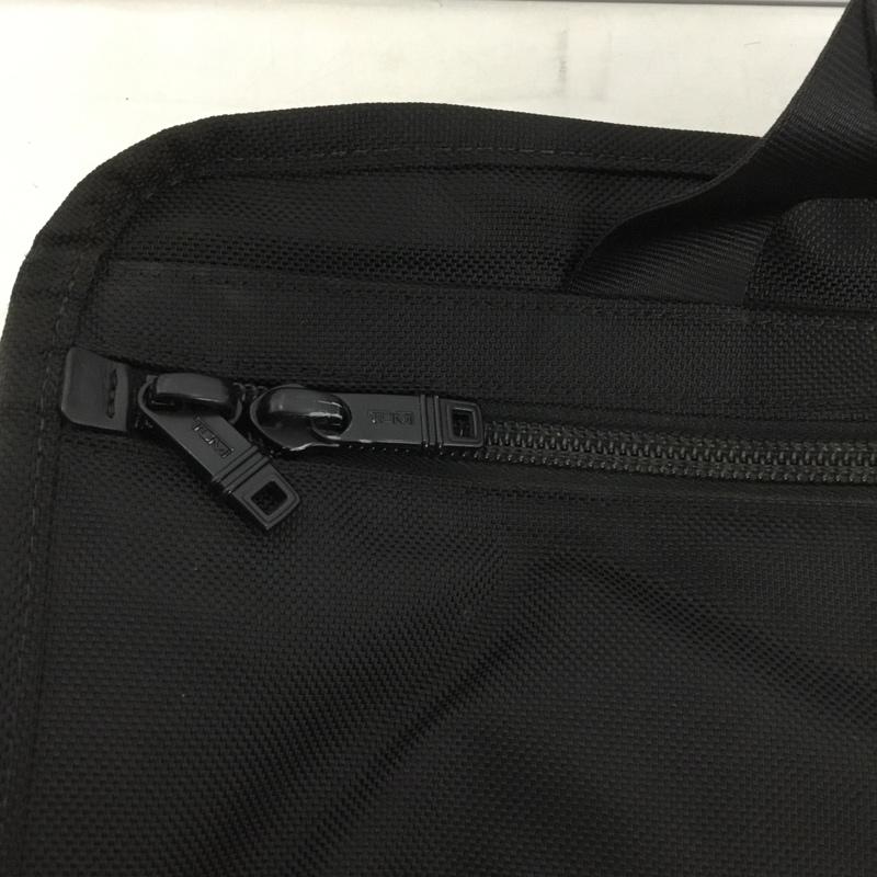 トゥミ TUMI ブリーフケース、書類かばん ブリーフケース、書類かばん ビジネスバッグ ショルダーバッグ ロゴ、文字 黒 / ブラック /  メンズ USED 古着 中古 10150443
