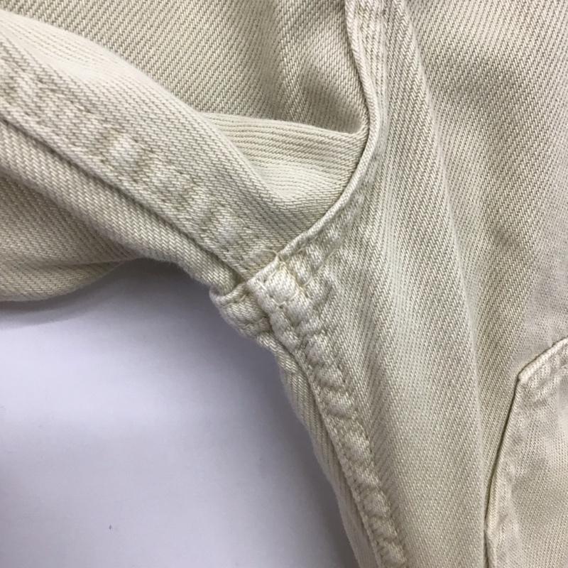 ザラ ZARA パンツ デニム、ジーンズ 36 無地 ベージュ / ベージュ /  レディース USED 古着 中古 10150444