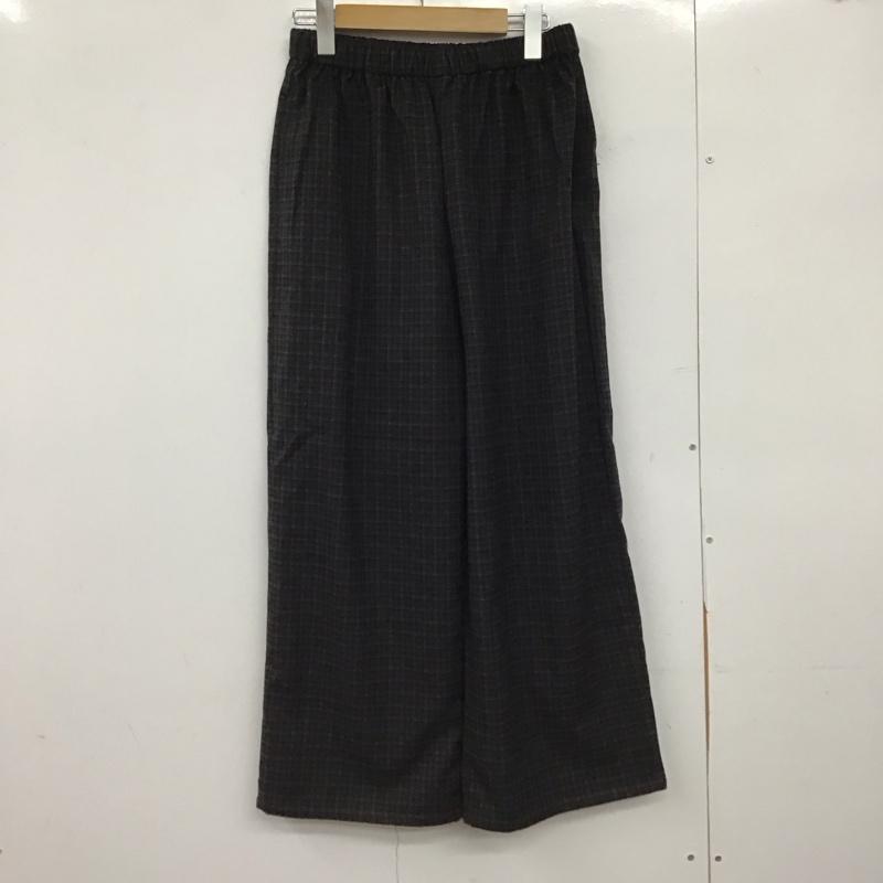 スタディオクリップ studio CLIP パンツ スラックス M チェック マルチカラー / マルチカラー /  レディース USED 古着 中古 10150447