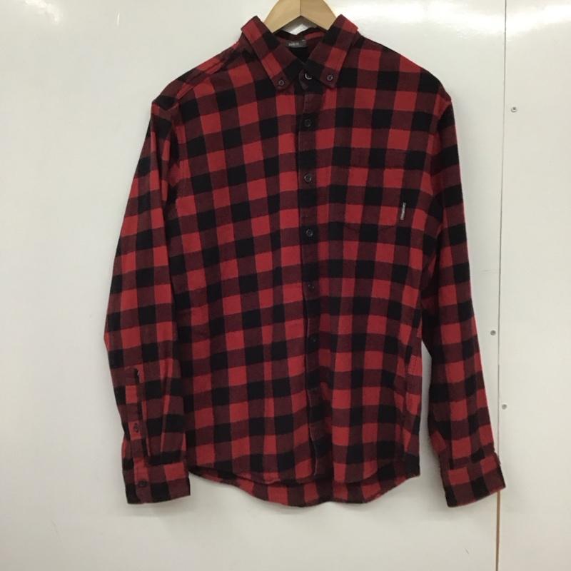エディーバウアー Eddie Bauer シャツ、ブラウス 長袖 長袖シャツ チェックシャツ カラーシャツ ボタンダウンシャツ M チェック マルチカラー / マルチカラー /  メンズ USED 古着 中古 10150449