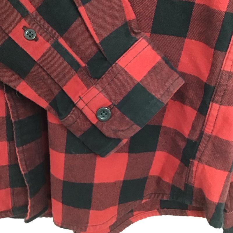 エディーバウアー Eddie Bauer シャツ、ブラウス 長袖 長袖シャツ チェックシャツ カラーシャツ ボタンダウンシャツ M チェック マルチカラー / マルチカラー /  メンズ USED 古着 中古 10150449