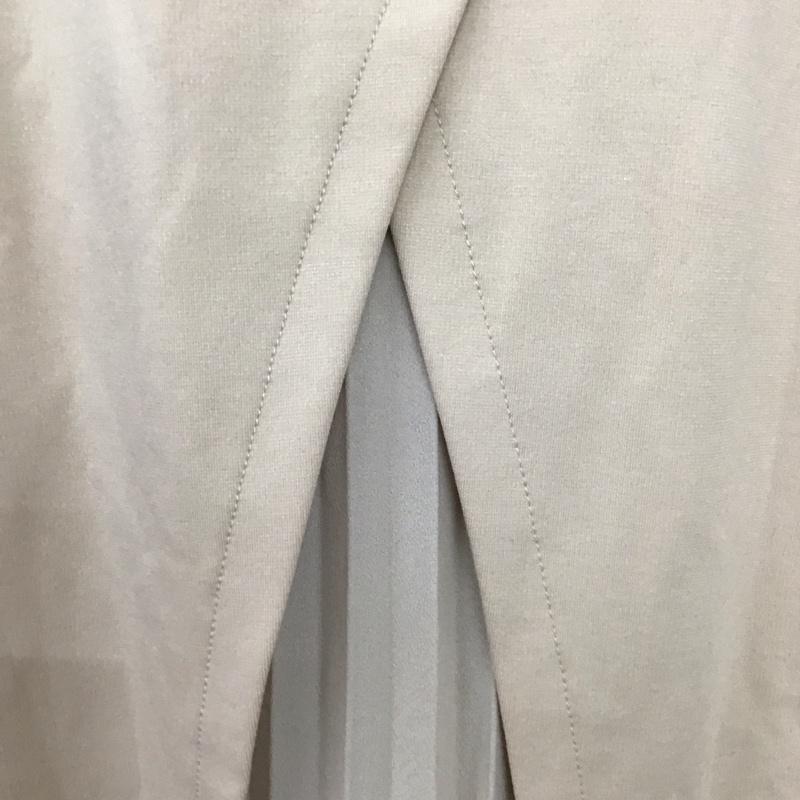 アズールバイマウジー AZUL BY MOUSSY ワンピース ロングスカート 250esh83-072c BACK PLEATS ONEPIECE S 無地 ベージュ / ベージュ /  レディース USED 古着 中古 10150452
