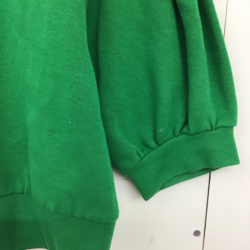 ローリーズファーム LOWRYS FARM カーディガン 半袖 FREE 無地 緑 / グリーン /  レディース USED 古着 中古 10150458