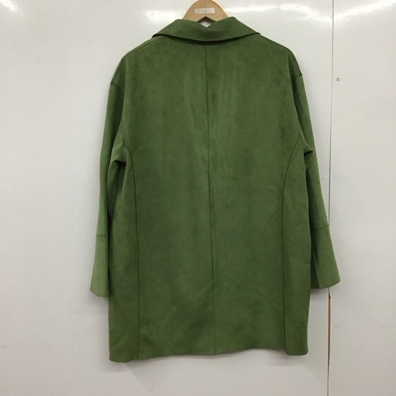 ザラ ZARA ジャケット、上着 ジャケット、ブレザー XS 無地 緑 / グリーン /  レディース USED 古着 中古 10150460