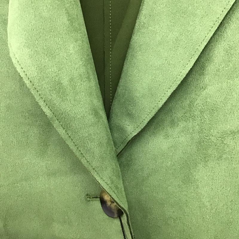ザラ ZARA ジャケット、上着 ジャケット、ブレザー XS 無地 緑 / グリーン /  レディース USED 古着 中古 10150460