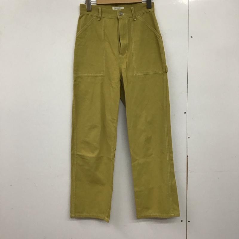 フリークスストア FREAK S STORE パンツ ワークパンツ、ペインターパンツ S 無地 黄緑 / イエローグリーン /  レディース USED 古着 中古 10150461