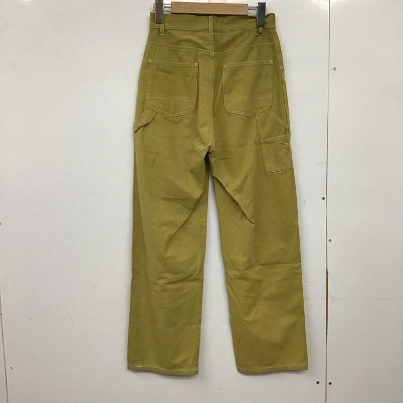 フリークスストア FREAK S STORE パンツ ワークパンツ、ペインターパンツ S 無地 黄緑 / イエローグリーン /  レディース USED 古着 中古 10150461