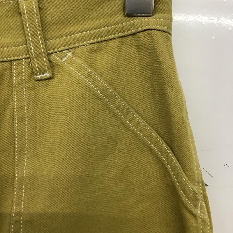 フリークスストア FREAK S STORE パンツ ワークパンツ、ペインターパンツ S 無地 黄緑 / イエローグリーン /  レディース USED 古着 中古 10150461
