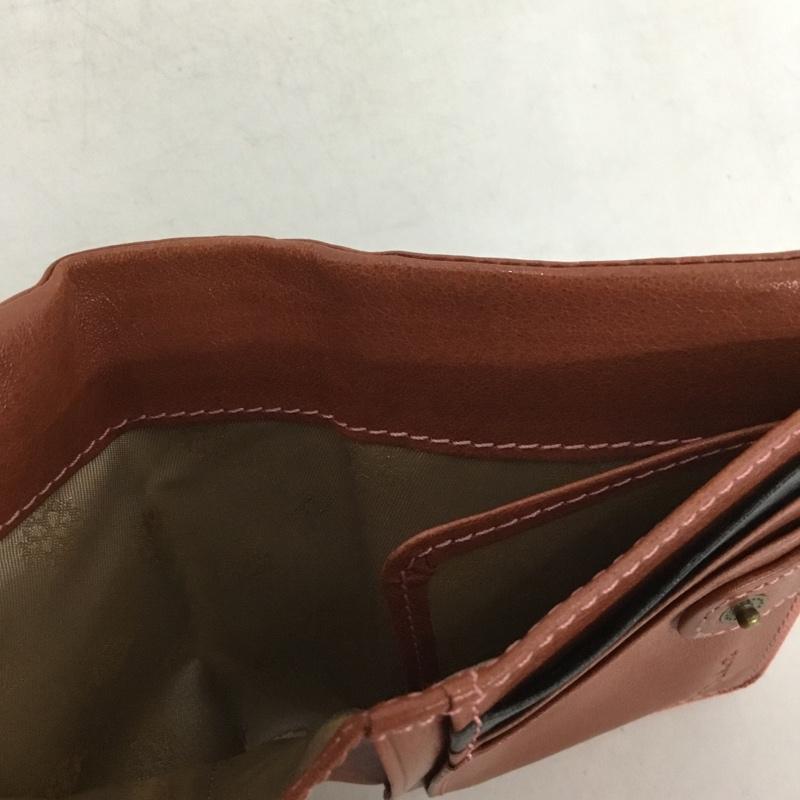 ダコタ Dakota 財布 二つ折り がま口 ロゴ、文字 茶 / ブラウン /  レディース USED 古着 中古 10150462