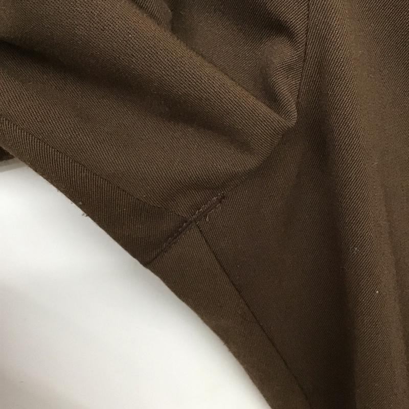 ミースロエ MIESROHE パンツ スラックス 0 無地 茶 / ブラウン /  レディース USED 古着 中古 10150464
