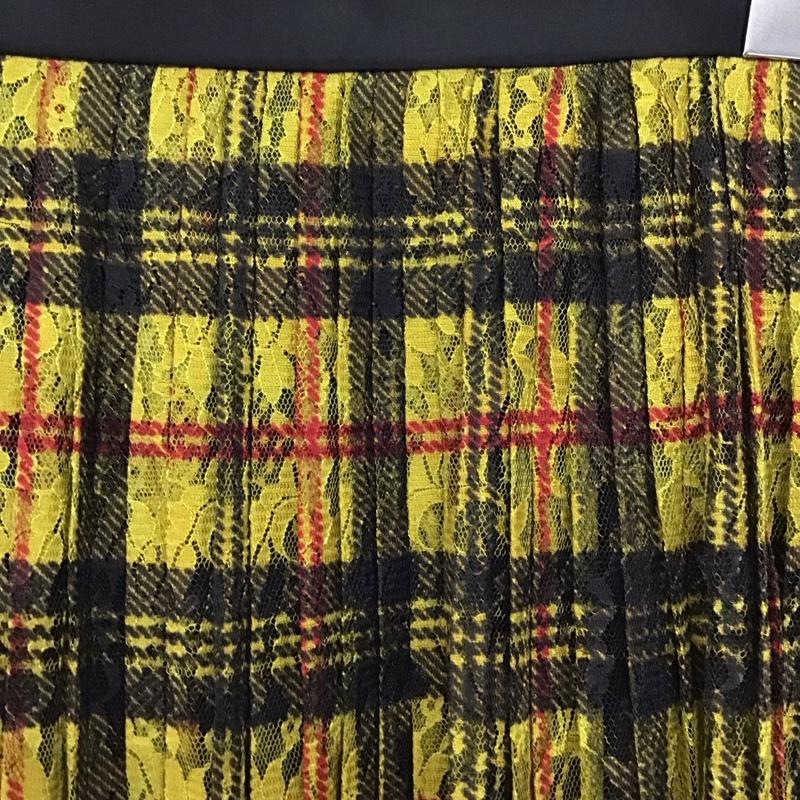 マウジー MOUSSY スカート ロングスカート 010bas30-6450 FREE チェック マルチカラー / マルチカラー /  レディース USED 古着 中古 10150468