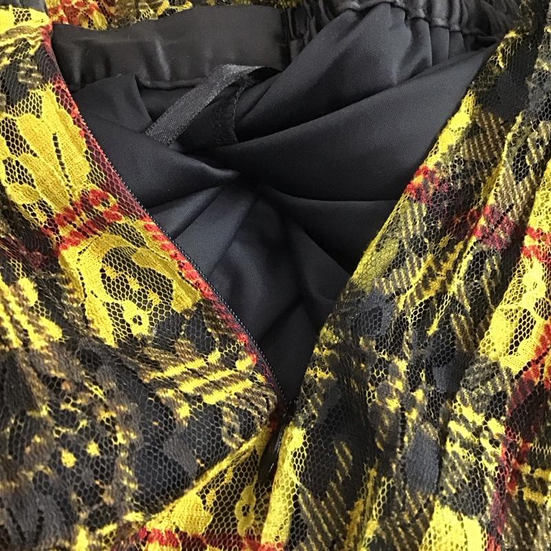 マウジー MOUSSY スカート ロングスカート 010bas30-6450 FREE チェック マルチカラー / マルチカラー /  レディース USED 古着 中古 10150468