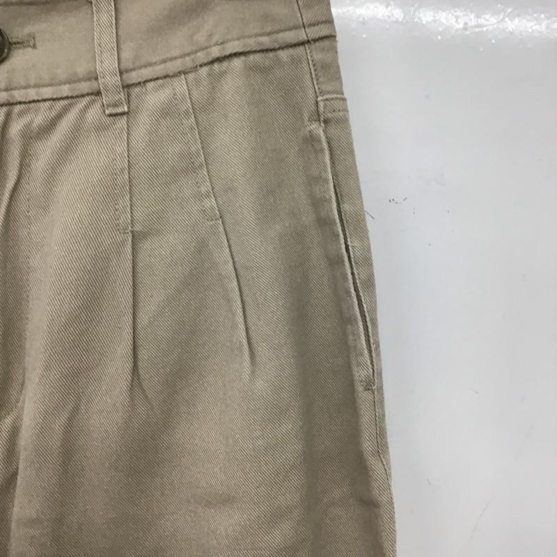 ローリーズファーム LOWRYS FARM パンツ スラックス M 無地 ベージュ / ベージュ /  レディース USED 古着 中古 10150469