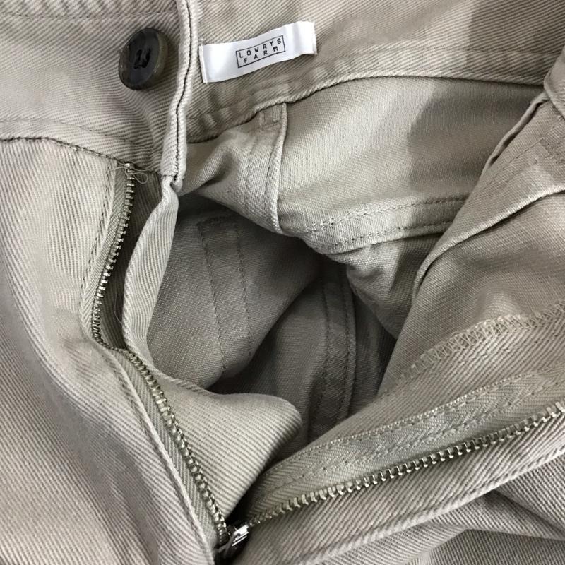 ローリーズファーム LOWRYS FARM パンツ スラックス M 無地 ベージュ / ベージュ /  レディース USED 古着 中古 10150469