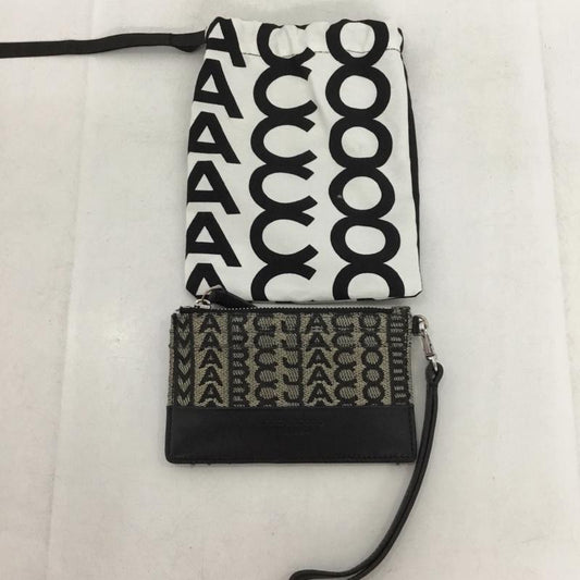 マークジェイコブス MARCJACOBS カードケース カードケース S182M12FA22 261 モノグラム ジャガード コインケース ロゴ、文字 黒 / ブラック /  レディース USED 古着 中古 10150470