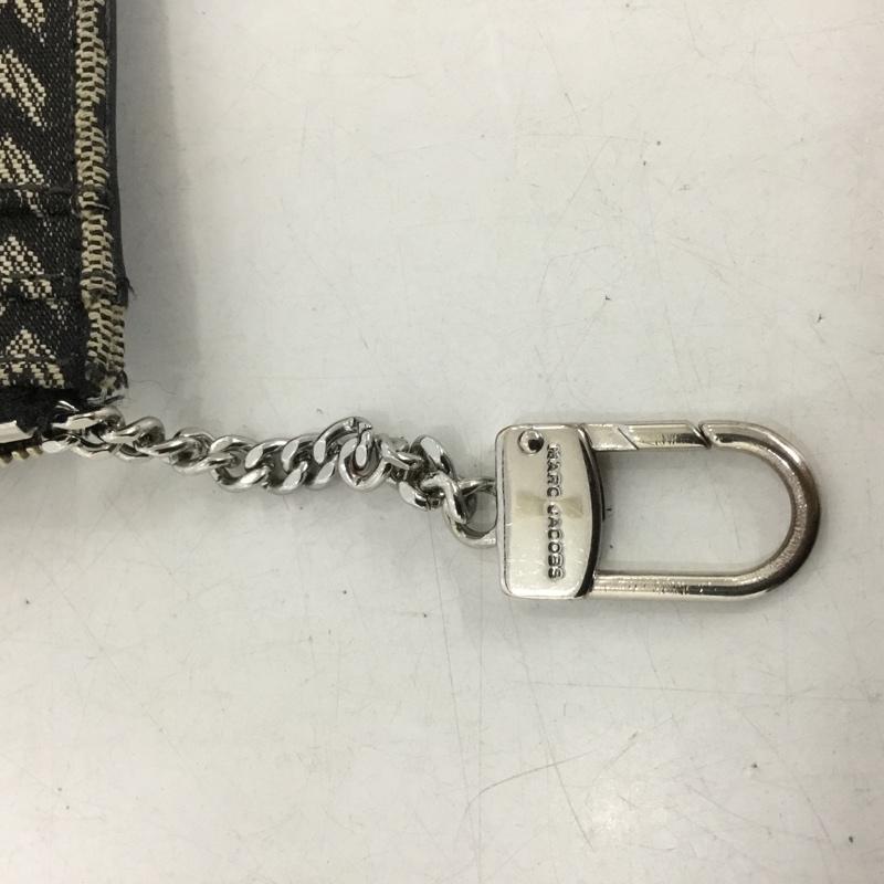 マークジェイコブス MARCJACOBS カードケース カードケース S182M12FA22 261 モノグラム ジャガード コインケース ロゴ、文字 黒 / ブラック /  レディース USED 古着 中古 10150470