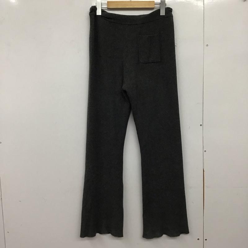 フリークスストア FREAK S STORE ボトムス ボトムス ニットパンツ M 無地 灰 / グレー /  レディース USED 古着 中古 10150472