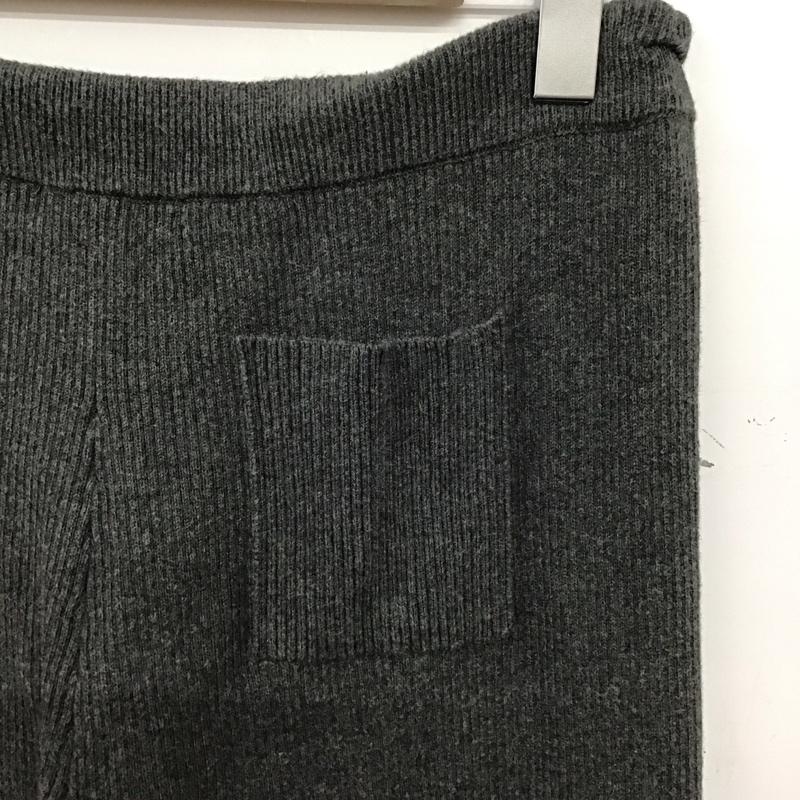 フリークスストア FREAK S STORE ボトムス ボトムス ニットパンツ M 無地 灰 / グレー /  レディース USED 古着 中古 10150472
