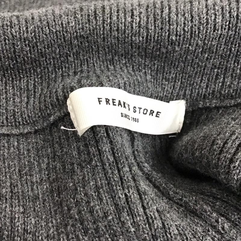 フリークスストア FREAK S STORE ボトムス ボトムス ニットパンツ M 無地 灰 / グレー /  レディース USED 古着 中古 10150472