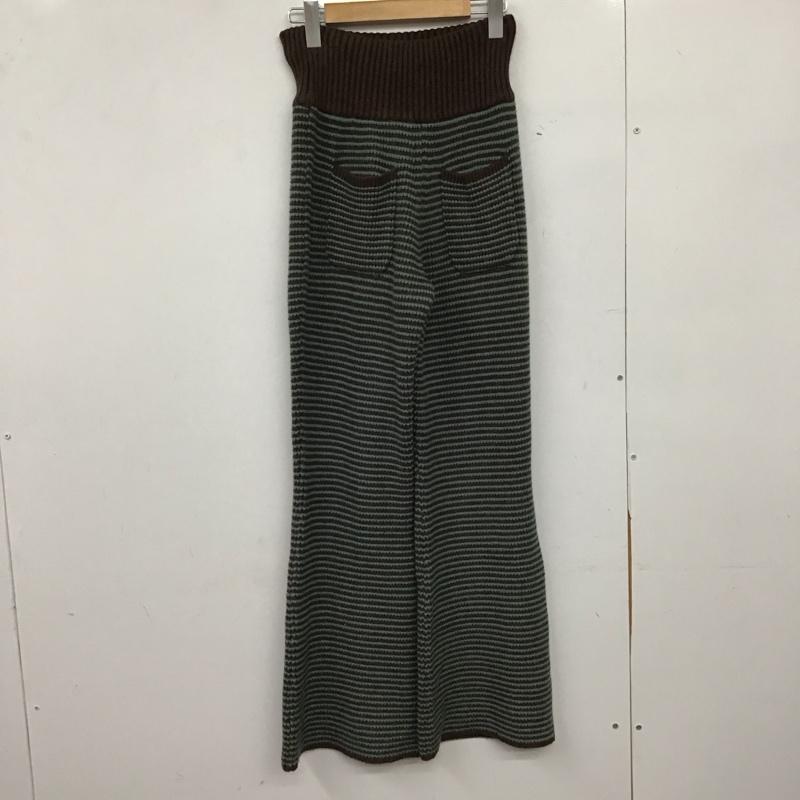 カスタネ Kastane ボトムス ボトムス ニットパンツ 2  マルチカラー / マルチカラー /  レディース USED 古着 中古 10150473