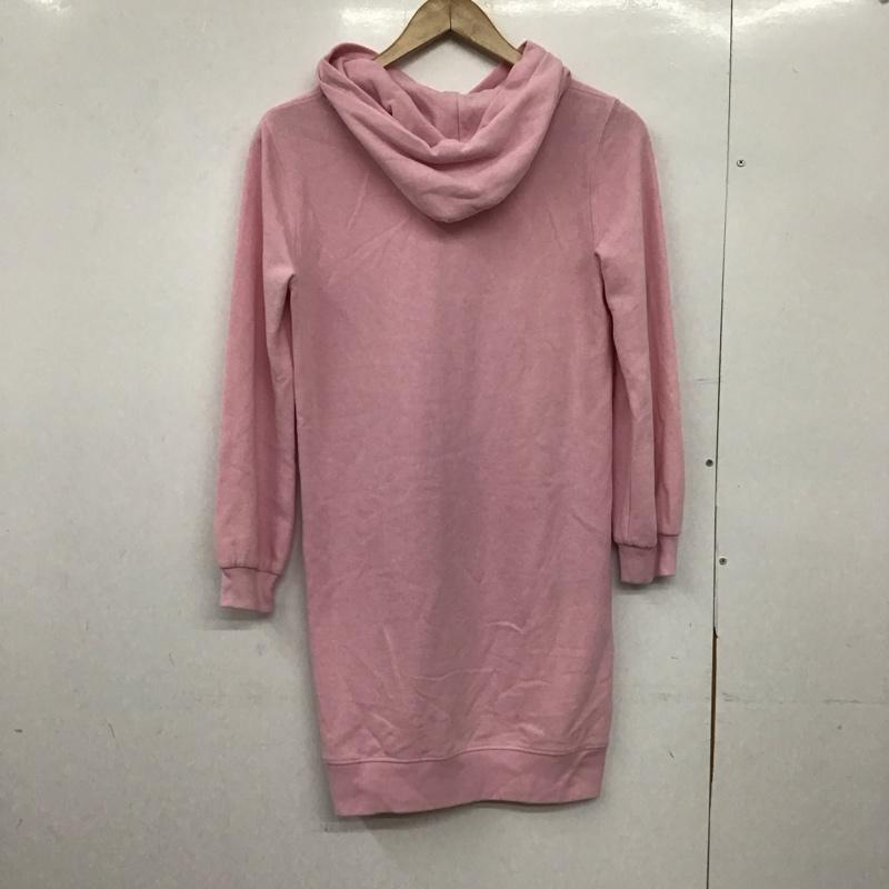 ラルフローレン RALPHLAUREN ワンピース ひざ丈スカート XL 無地 桃 / ピンク /  レディース USED 古着 中古 10150474