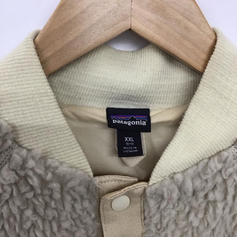 パタゴニア patagonia ジャケット、上着 ジャンパー、ブルゾン ボアジャケット XXL 無地 ベージュ / ベージュ /  レディース USED 古着 中古 10150476