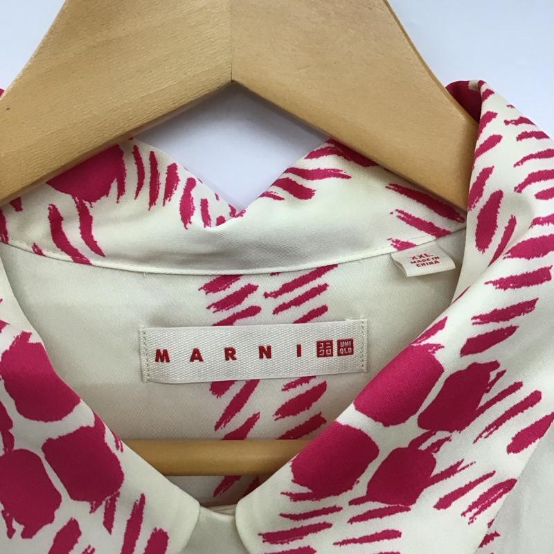 ユニクロ UNIQLO シャツ、ブラウス 半袖 231-451548 オープンカラーシャツ XXL 総柄 マルチカラー / マルチカラー /  レディース USED 古着 中古 10150478