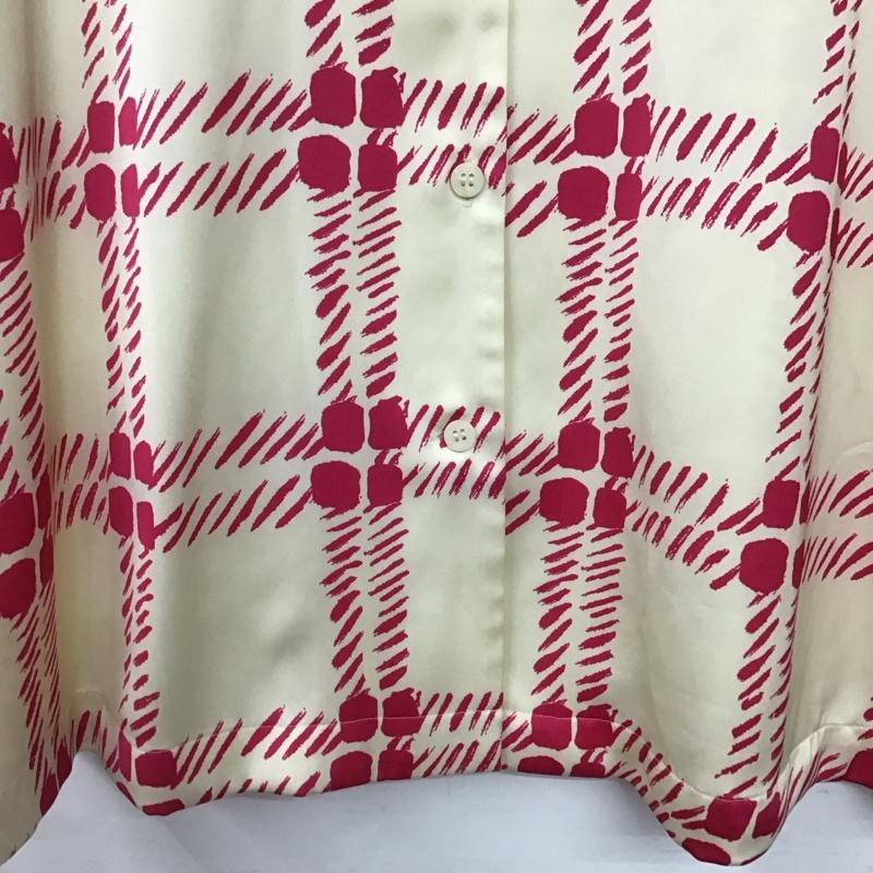 ユニクロ UNIQLO シャツ、ブラウス 半袖 231-451548 オープンカラーシャツ XXL 総柄 マルチカラー / マルチカラー /  レディース USED 古着 中古 10150478