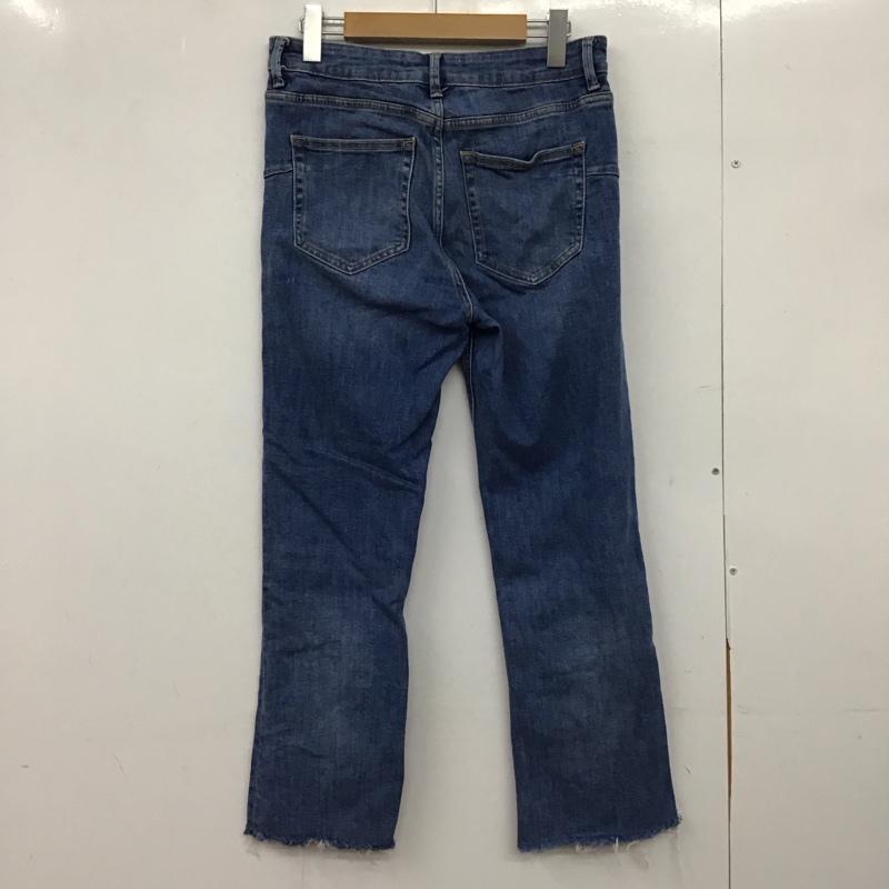 ザラ ZARA パンツ デニム、ジーンズ 38 無地 水色 / ライトブルー /  レディース USED 古着 中古 10150482