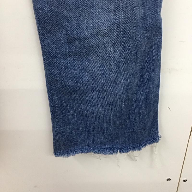 ザラ ZARA パンツ デニム、ジーンズ 38 無地 水色 / ライトブルー /  レディース USED 古着 中古 10150482