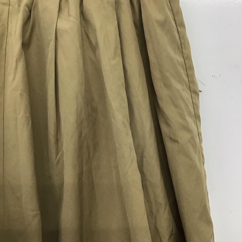 ニコアンド niko and... スカート ロングスカート 無地 ベージュ / ベージュ /  レディース USED 古着 中古 10150494