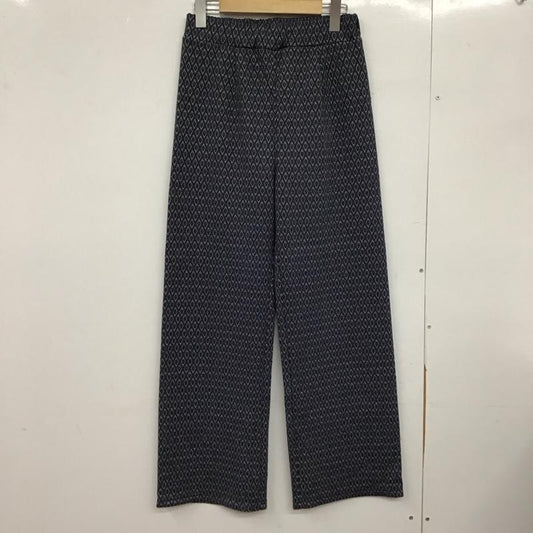 ジーナシス JEANASIS パンツ スラックス JS050512YG ラメジャガードカットパンツ FREE  紺 / ネイビー /  レディース USED 古着 中古 10150499