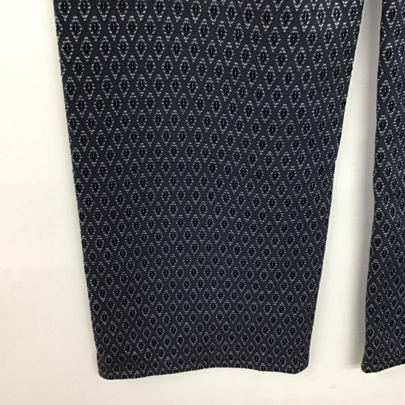 ジーナシス JEANASIS パンツ スラックス JS050512YG ラメジャガードカットパンツ FREE  紺 / ネイビー /  レディース USED 古着 中古 10150499
