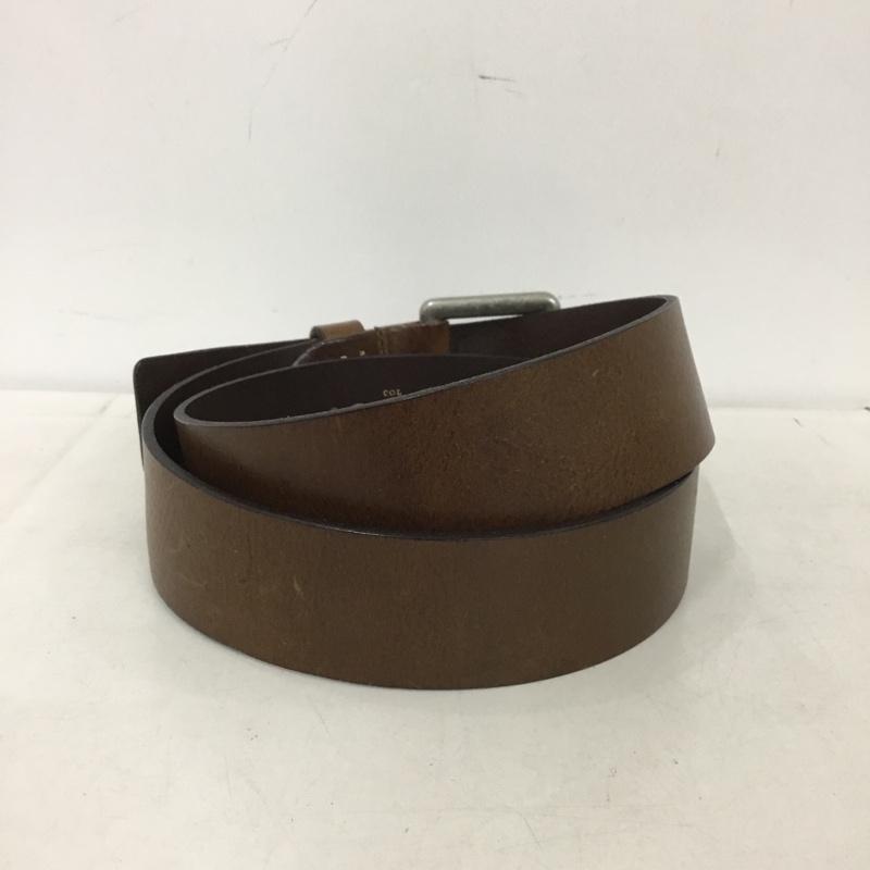 ディーゼル DIESEL ベルト・バックル ベルト 牛革 レザー ワンポイント 茶 / ブラウン /  メンズ USED 古着 中古 10150506