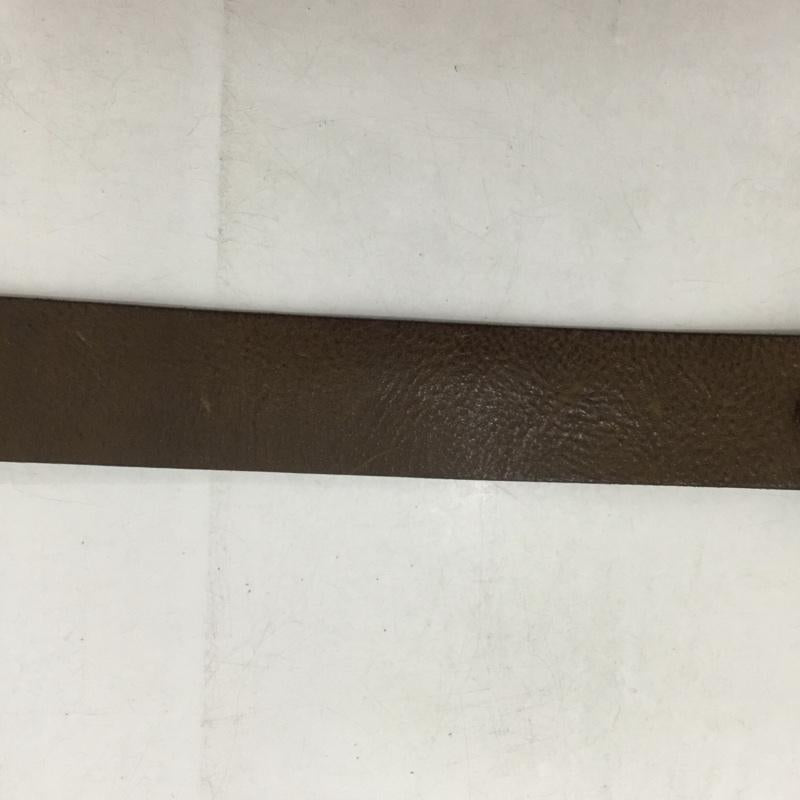 ディーゼル DIESEL ベルト・バックル ベルト 牛革 レザー ワンポイント 茶 / ブラウン /  メンズ USED 古着 中古 10150506