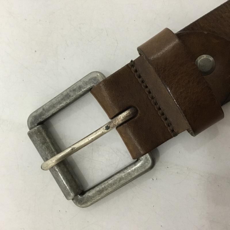 ディーゼル DIESEL ベルト・バックル ベルト 牛革 レザー ワンポイント 茶 / ブラウン /  メンズ USED 古着 中古 10150506