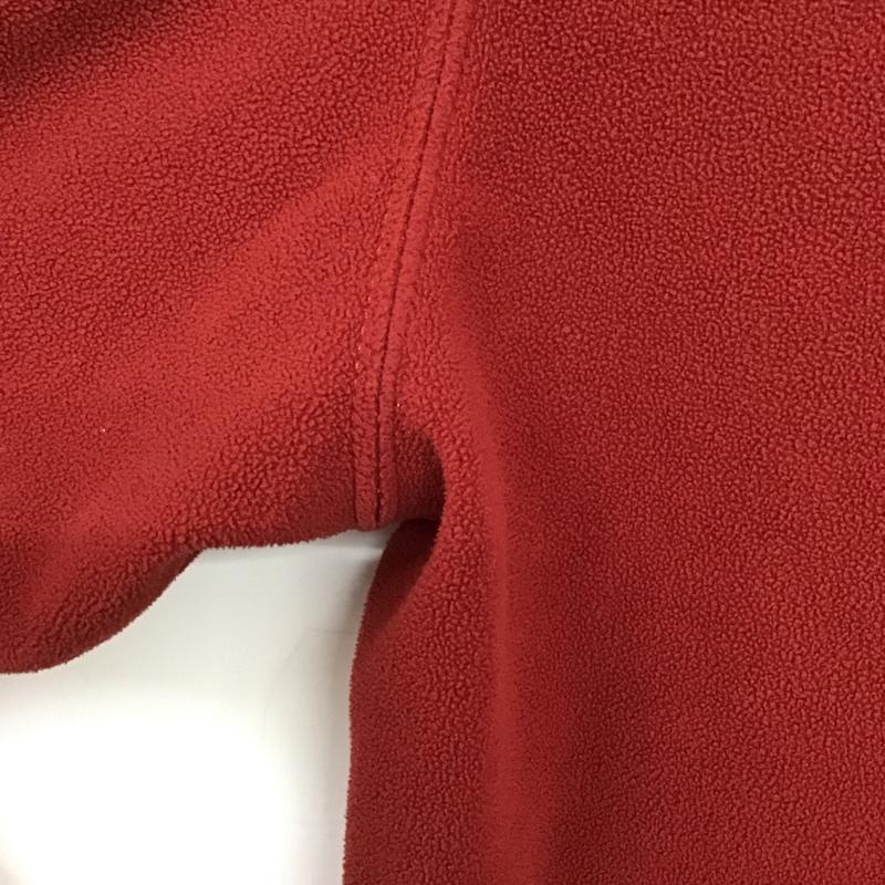 ザノースフェイス THE NORTH FACE パーカー 長袖 フリースプルオーバージャケット 長袖パーカー M ロゴ、文字 えんじ / ワインレッド /  メンズ USED 古着 中古 10150508
