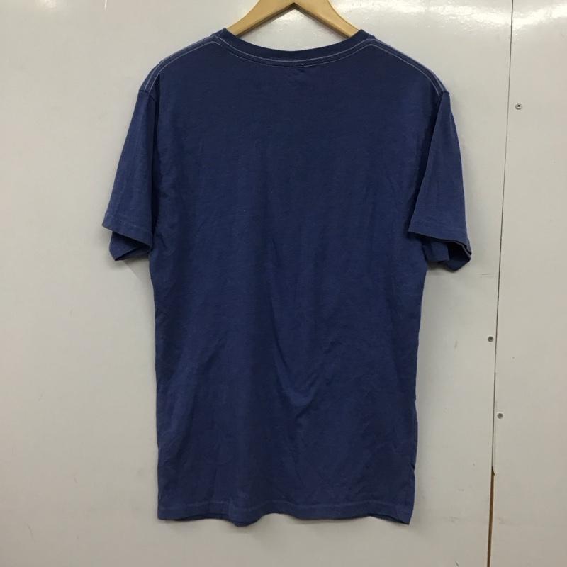 古着 USED Tシャツ 半袖 半袖カットソー プリントTシャツ クルーネックカットソー プリント 青 / ブルー /  メンズ USED 古着 中古 10150512