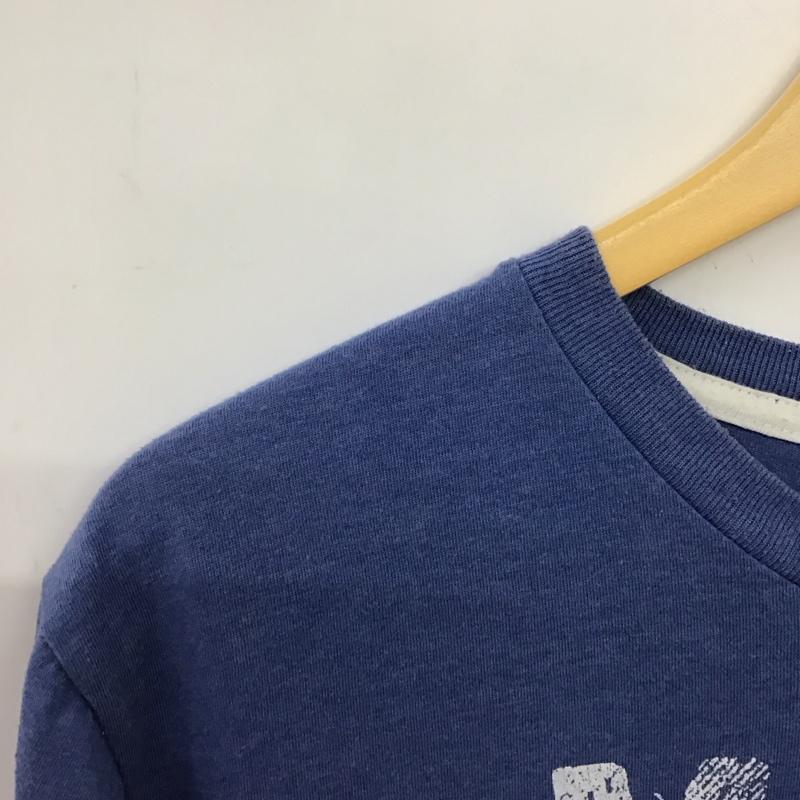 古着 USED Tシャツ 半袖 半袖カットソー プリントTシャツ クルーネックカットソー プリント 青 / ブルー /  メンズ USED 古着 中古 10150512