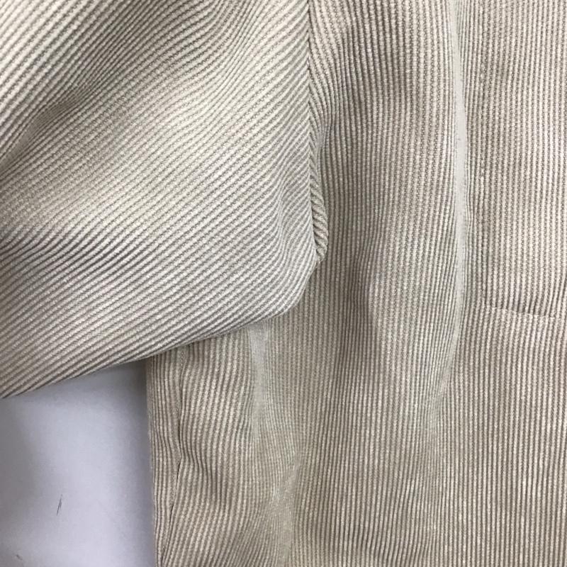 マジェスティックレゴン MAJESTIC LEGON シャツ、ブラウス 長袖 1096031040 細コールBIGシャツ S 無地 アイボリー / アイボリー /  レディース USED 古着 中古 10150515