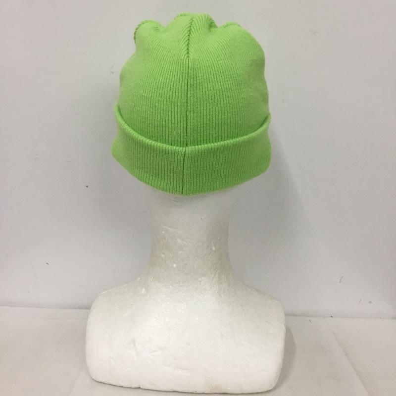 エックスガール X-girl 帽子 ニット帽 10521505 1005 BOX LOGO KNIT CAP ロゴ、文字 薄緑 / ライトグリーン /  レディース USED 古着 中古 10150516