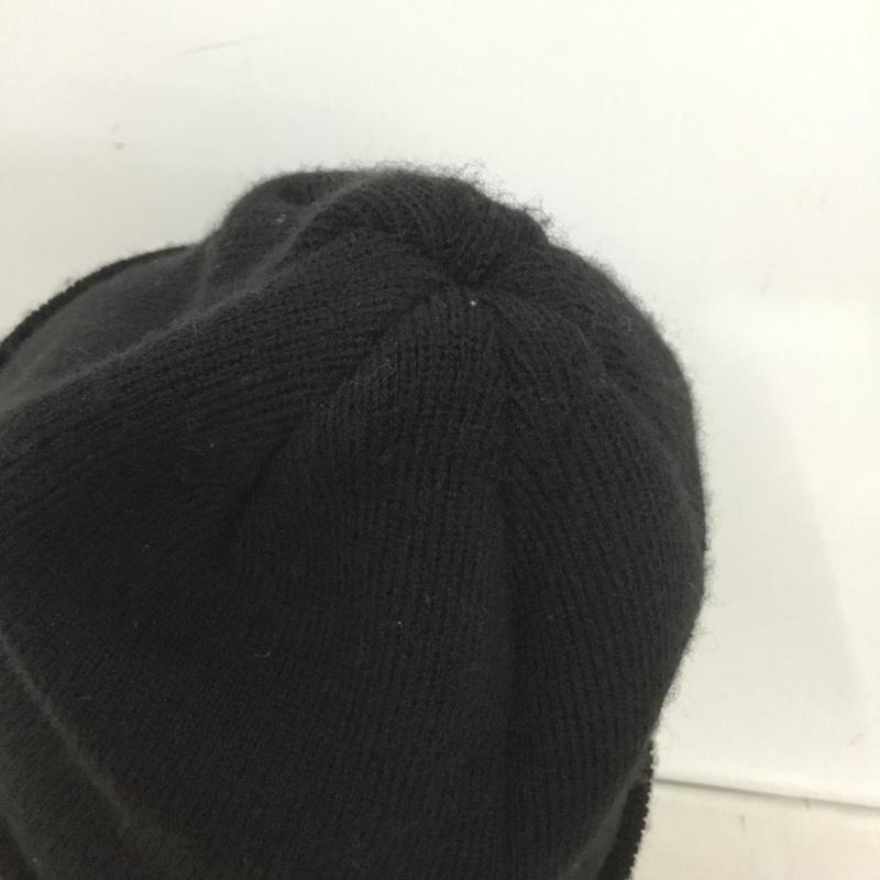 ニューエラ NEW ERA 帽子 ニット帽 ニューヨーク ヤンキース NY ロゴ、文字 黒 / ブラック /  メンズ USED 古着 中古 10150520