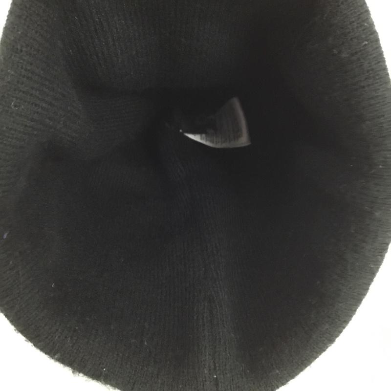 ニューエラ NEW ERA 帽子 ニット帽 ニューヨーク ヤンキース NY ロゴ、文字 黒 / ブラック /  メンズ USED 古着 中古 10150520