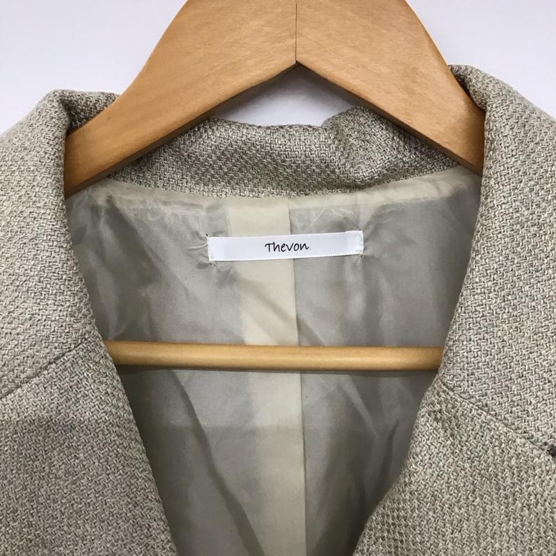 ゼヴォン Thevon. ジャケット、上着 ジャケット、ブレザー M 無地 マルチカラー / マルチカラー /  レディース USED 古着 中古 10150521