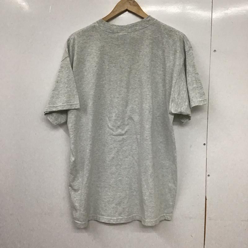 フルーツオブザルーム FRUIT OF THE LOOM Tシャツ 半袖 半袖カットソー プリントTシャツ クルーネックカットソー 90s 00s XL プリント 灰 / グレー /  メンズ USED 古着 中古 10150522