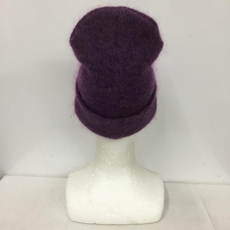 シュプリーム Supreme 帽子 ニット帽 24AW 24FW モヘア ビーニー ロゴ、文字 紫 / パープル /  メンズ USED 古着 中古 10150524